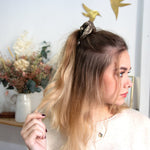 Chouchou Rayé Bronze - Boutique We Are ParisLaure Derrey