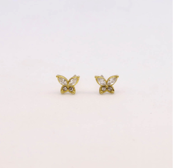 Clous d'oreilles Calie - Boutique We Are ParisLes Cléias Acier Inoxydable