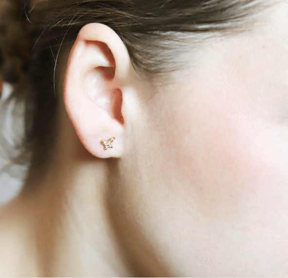 Clous d'oreilles Calie - Boutique We Are ParisLes Cléias Acier Inoxydable