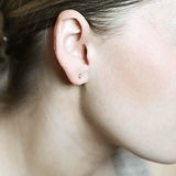 Clous d'oreilles Trèfle en acier inoxydable doré - Boutique We Are ParisLes Cléias Acier Inoxydable
