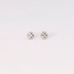 Clous d'oreilles Trèfle en acier inoxydable doré ou argenté - Boutique We Are ParisLes Cléias Acier Inoxydable