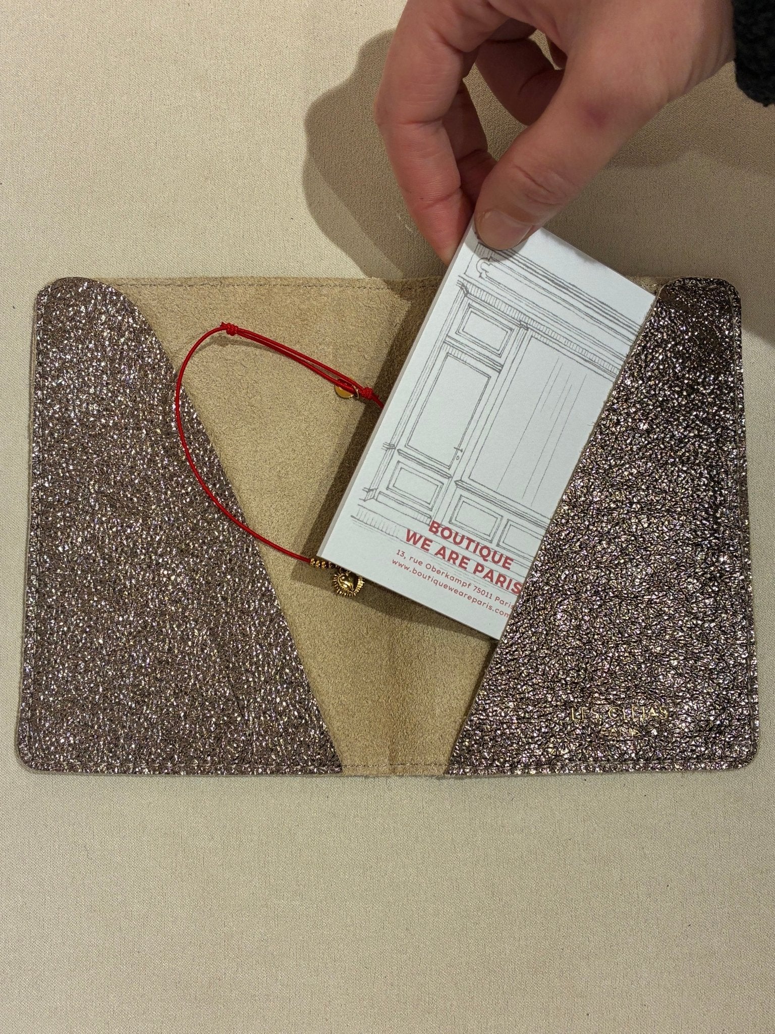 Coffret Cœur Cuivré – Protège - passeport, carnet & bracelet - Boutique We Are ParisCoffrets We Are Paris