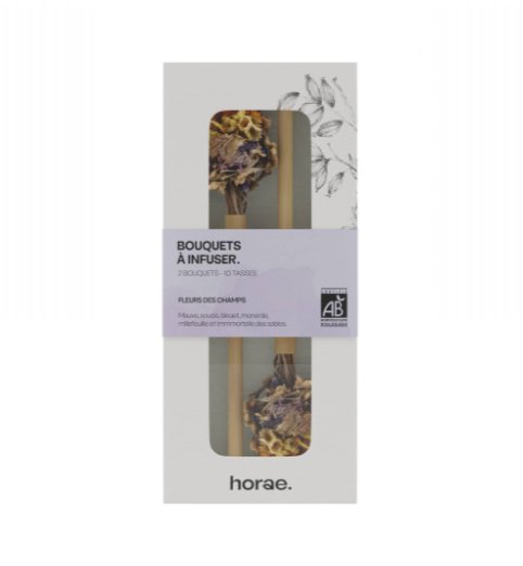 Coffret de 2 bouquets à infuser Fleurs des champs Bio - Boutique We Are ParisHoraé