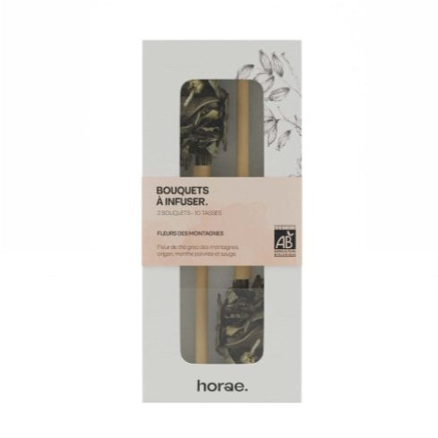 Coffret de 2 bouquets à infuser Fleurs des montagnes Bio - Boutique We Are ParisHoraé