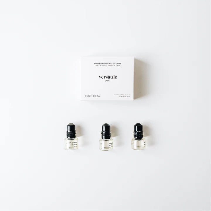 Coffret découverte Les Fruités – 3 minis parfums roll-on - Boutique We Are ParisVersatile
