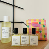 Coffret Printanier Versatile Paris - Eau de parfum roll - on au choix, huile sèche & shopping bag - Boutique We Are ParisVersatile