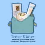 Coffret Trésor d'hiver - Pochette en cuir & rituels apaisants - Boutique We Are ParisCoffrets We Are Paris
