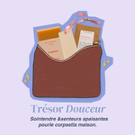 Coffret Trésor Douceur – Pochette en cuir & senteurs apaisantes - Boutique We Are ParisCoffrets We Are Paris