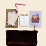 Coffret Trésor Douceur – Pochette en cuir & senteurs apaisantes - Boutique We Are ParisCoffrets We Are Paris