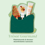Coffret Trésor Gourmand – Pochette en cuir & douceurs de saison - Boutique We Are ParisCoffrets We Are Paris