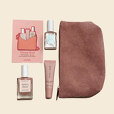Coffret Trésor Rosé – Pochette en cuir & soins éclat naturel - Boutique We Are ParisCoffrets We Are Paris