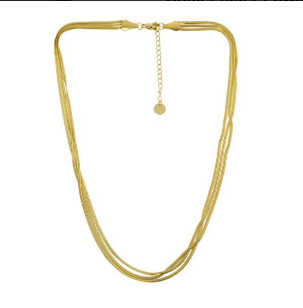 Collier Auréa - Boutique We Are ParisLes Cléias Acier Inoxydable