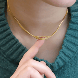 Collier Auréa - Boutique We Are ParisLes Cléias Acier Inoxydable