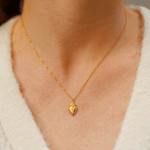 Collier avec pendentif coeur, en acier inoxydable - Boutique We Are ParisLes Cléias Acier Inoxydable