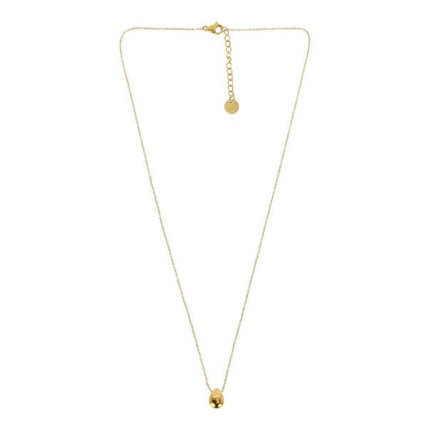 Collier avec pendentif goutte, en acier inoxydable Elena - Boutique We Are ParisLes Cléias Acier Inoxydable