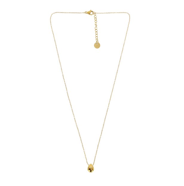 Collier avec pendentif goutte, en acier inoxydable Elena - Boutique We Are ParisLes Cléias Acier Inoxydable