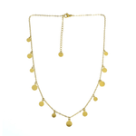 Collier avec pendentifs ronds en acier inoxydable Lorène - Boutique We Are ParisLes Cléias Acier Inoxydable