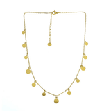 Collier avec pendentifs ronds en acier inoxydable Lorène - Boutique We Are ParisLes Cléias Acier Inoxydable