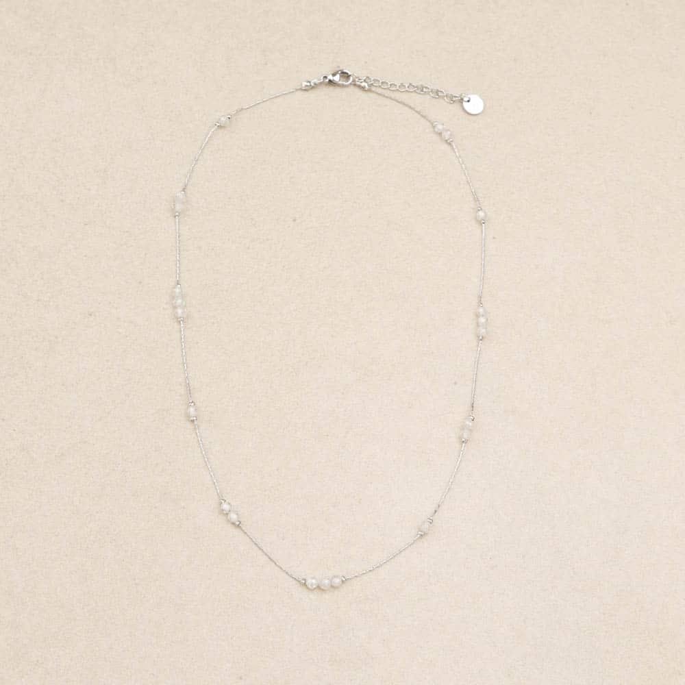 Collier Baba argenté - Boutique We Are ParisLes Cléias Acier Inoxydable