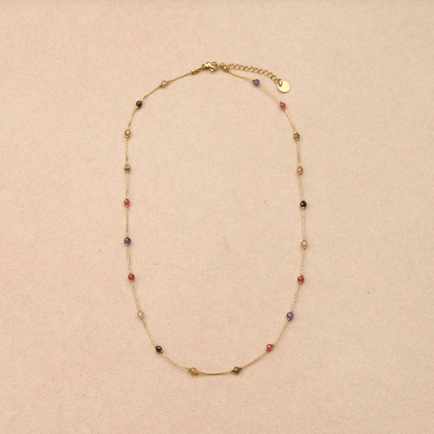 Collier Bibi - Boutique We Are ParisLes Cléias Acier Inoxydable