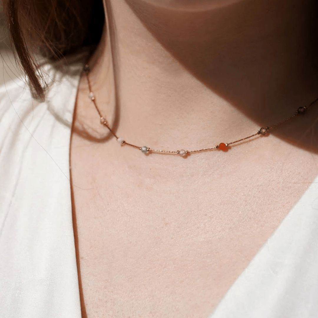 Collier Bibi - Boutique We Are ParisLes Cléias Acier Inoxydable