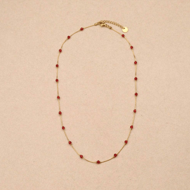 Collier Bibi - Boutique We Are ParisLes Cléias Acier Inoxydable