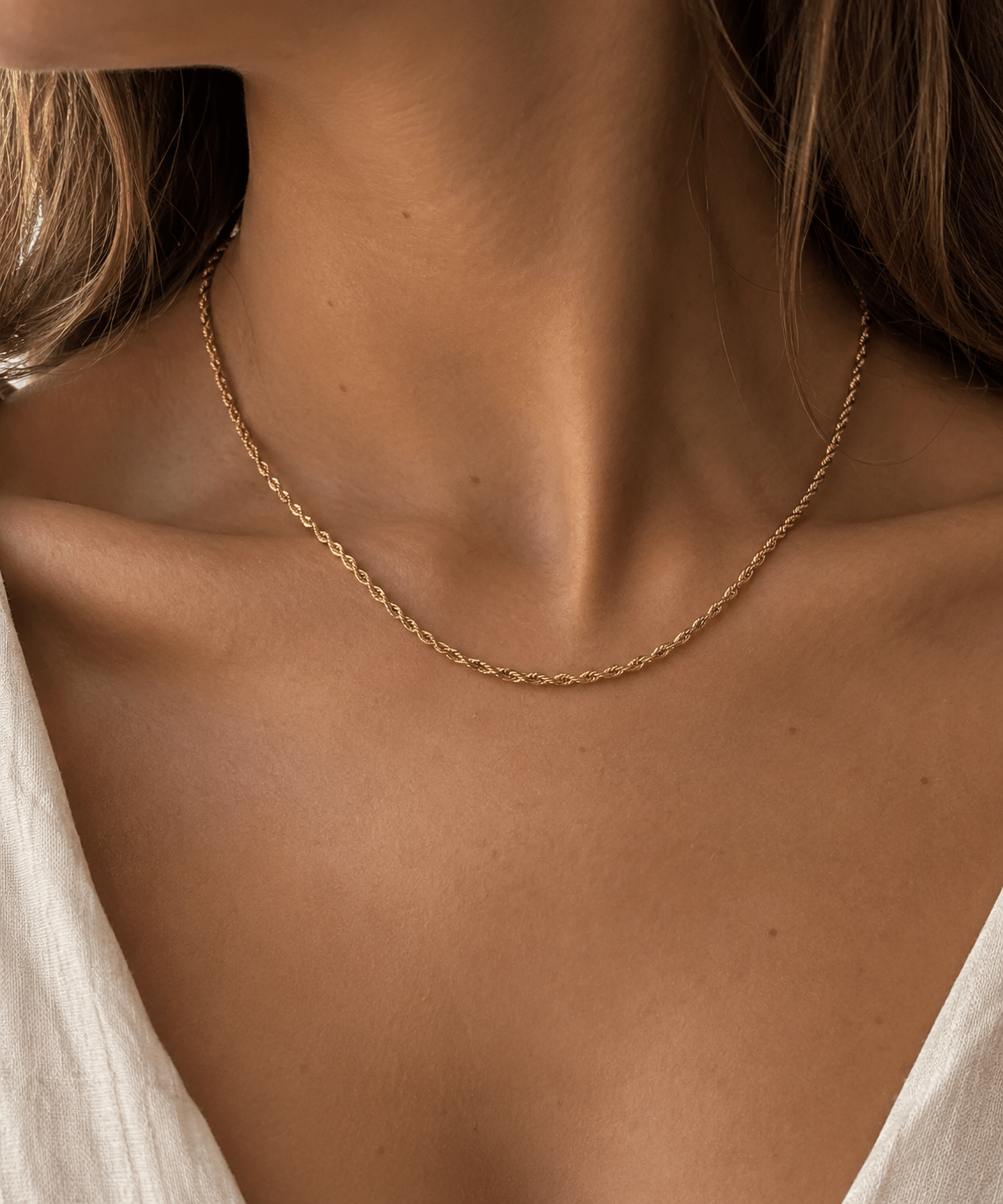 Collier Corde - Boutique We Are ParisLes Cléias Acier Inoxydable