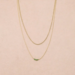 Collier double chaîne Elora - Boutique We Are ParisLes Cléias Acier Inoxydable