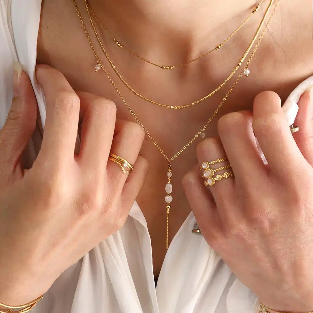 Collier Elise - Boutique We Are ParisLes Cléias Acier Inoxydable