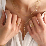 Collier Elise - Boutique We Are ParisLes Cléias Acier Inoxydable