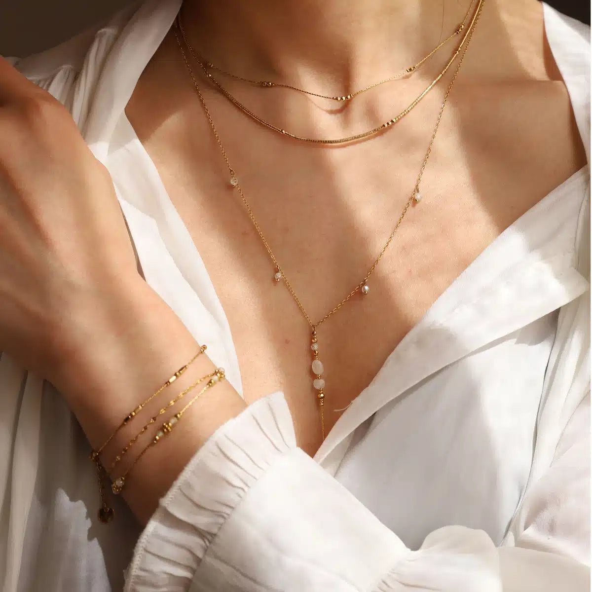 Collier Elora - Boutique We Are ParisLes Cléias Acier Inoxydable