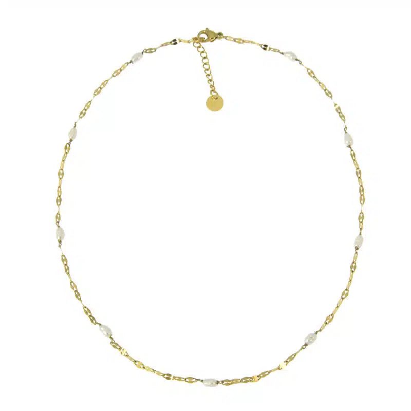 Collier Flavie - Boutique We Are ParisLes Cléias Acier Inoxydable
