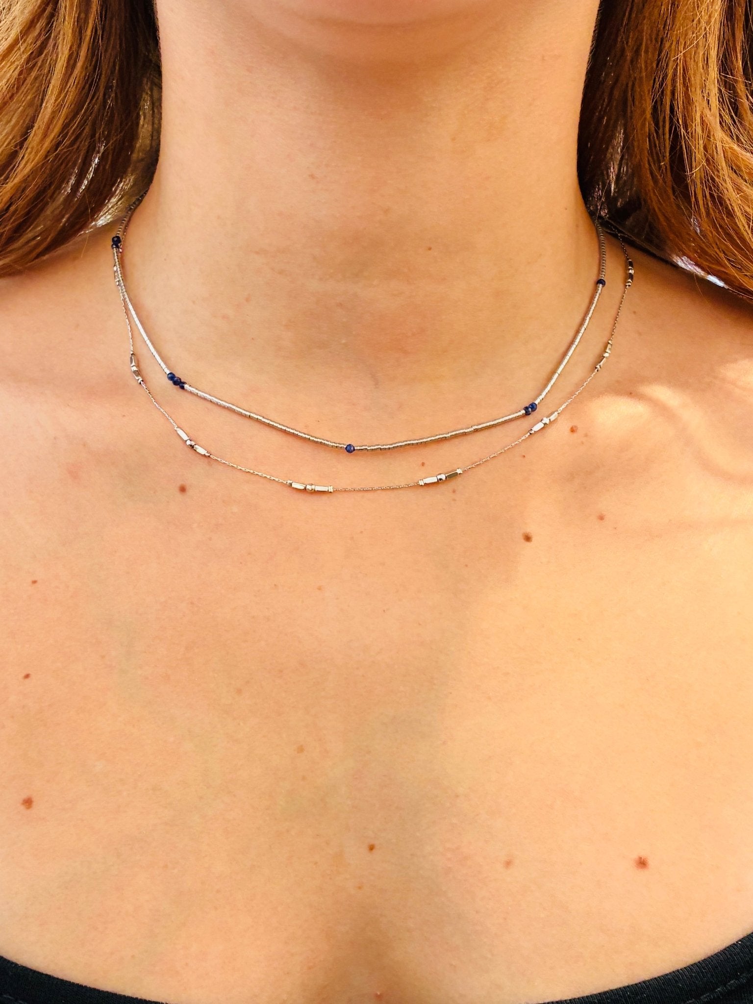 COLLIER GABIN ARGENTÉ - Boutique We Are ParisLes Cléias Acier Inoxydable