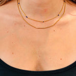 COLLIER GABIN - Boutique We Are ParisLes Cléias Acier Inoxydable