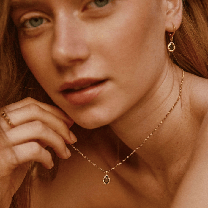 Collier Lysia vert foncé - Boutique We Are ParisAgapée