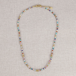 Collier pierres fines en acier inoxydable Tina Bis - Boutique We Are ParisLes Cléias Acier Inoxydable