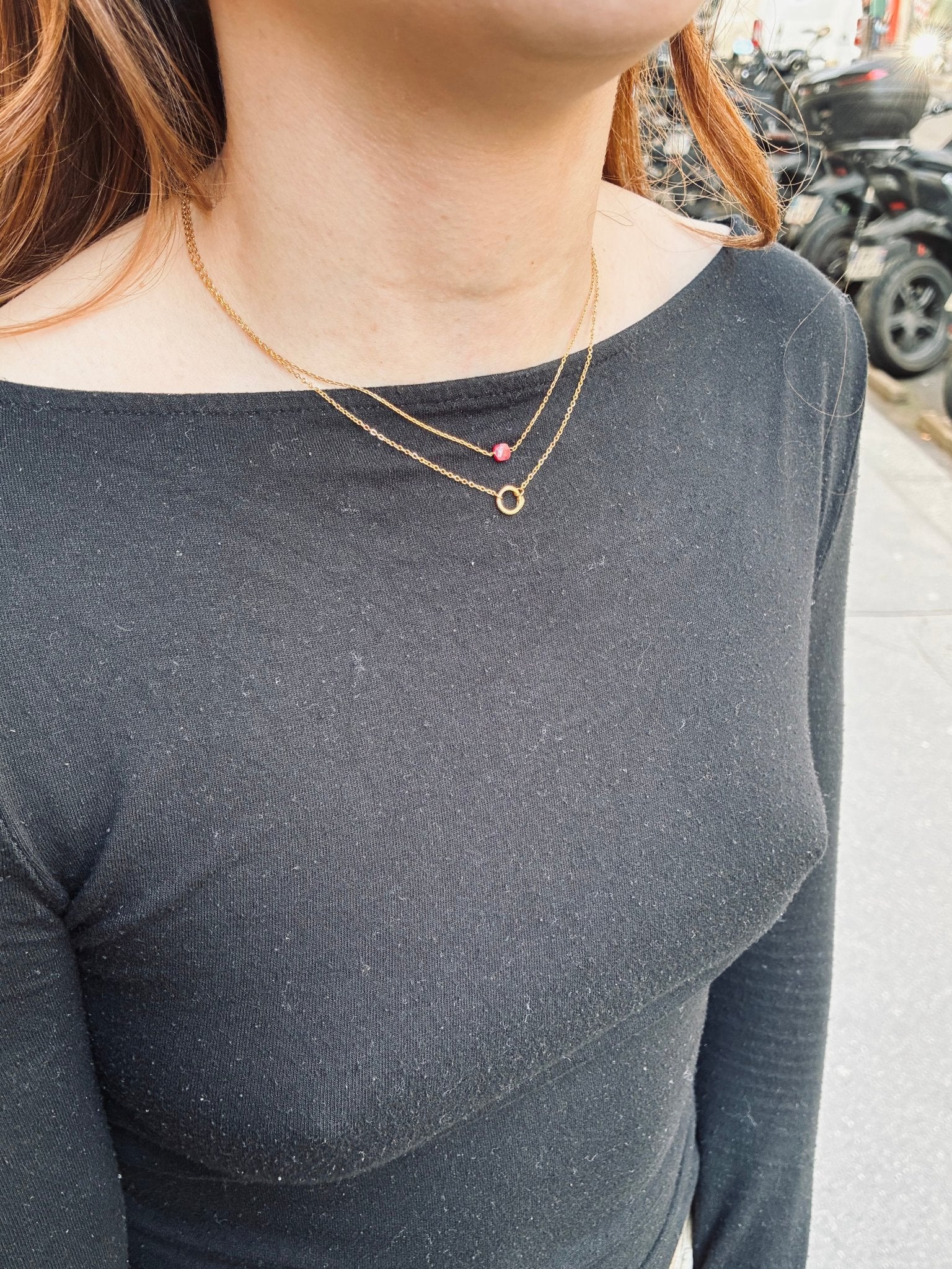 Collier Pythia - Boutique We Are ParisLes Cléias Acier Inoxydable