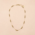 Collier Sophie vert - Boutique We Are ParisLes Cléias Acier Inoxydable