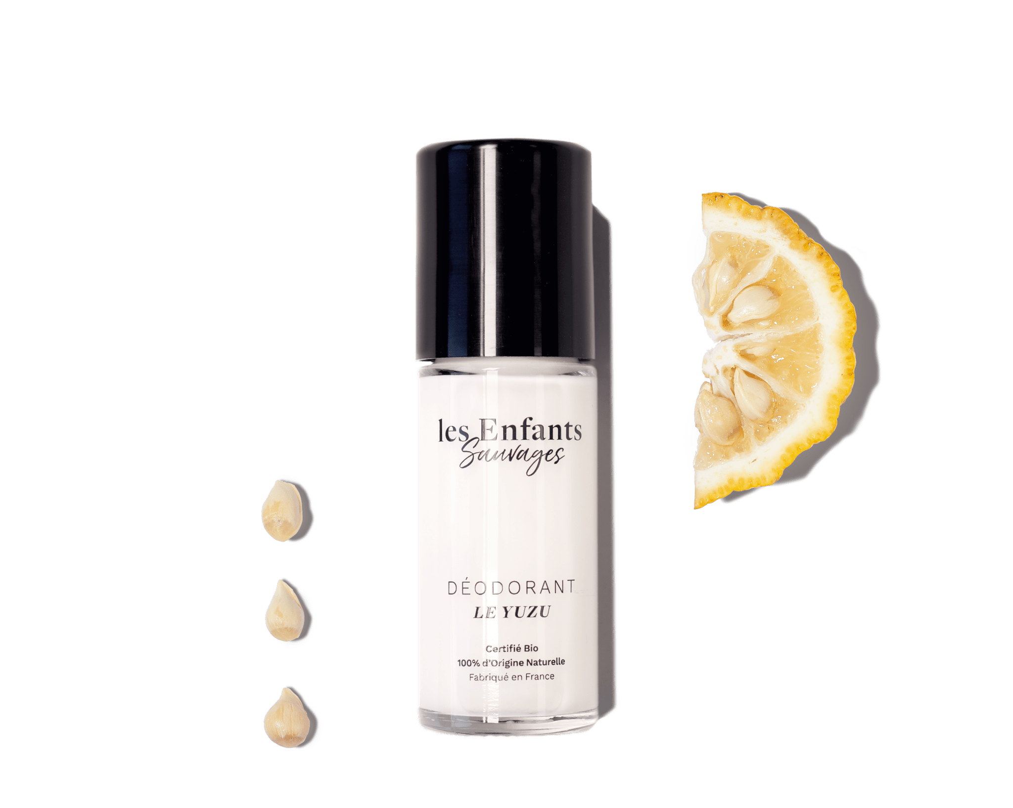 Déodorant à bille, bio et 100% naturel - Yuzu (Agrumes) - Boutique We Are ParisLes Enfants Sauvages