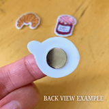 Deux mini magnets faits main – Book Lover - Boutique We Are ParisRio Soley