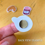 Deux mini magnets faits main – Souvenirs Photo - Boutique We Are ParisRio Soley