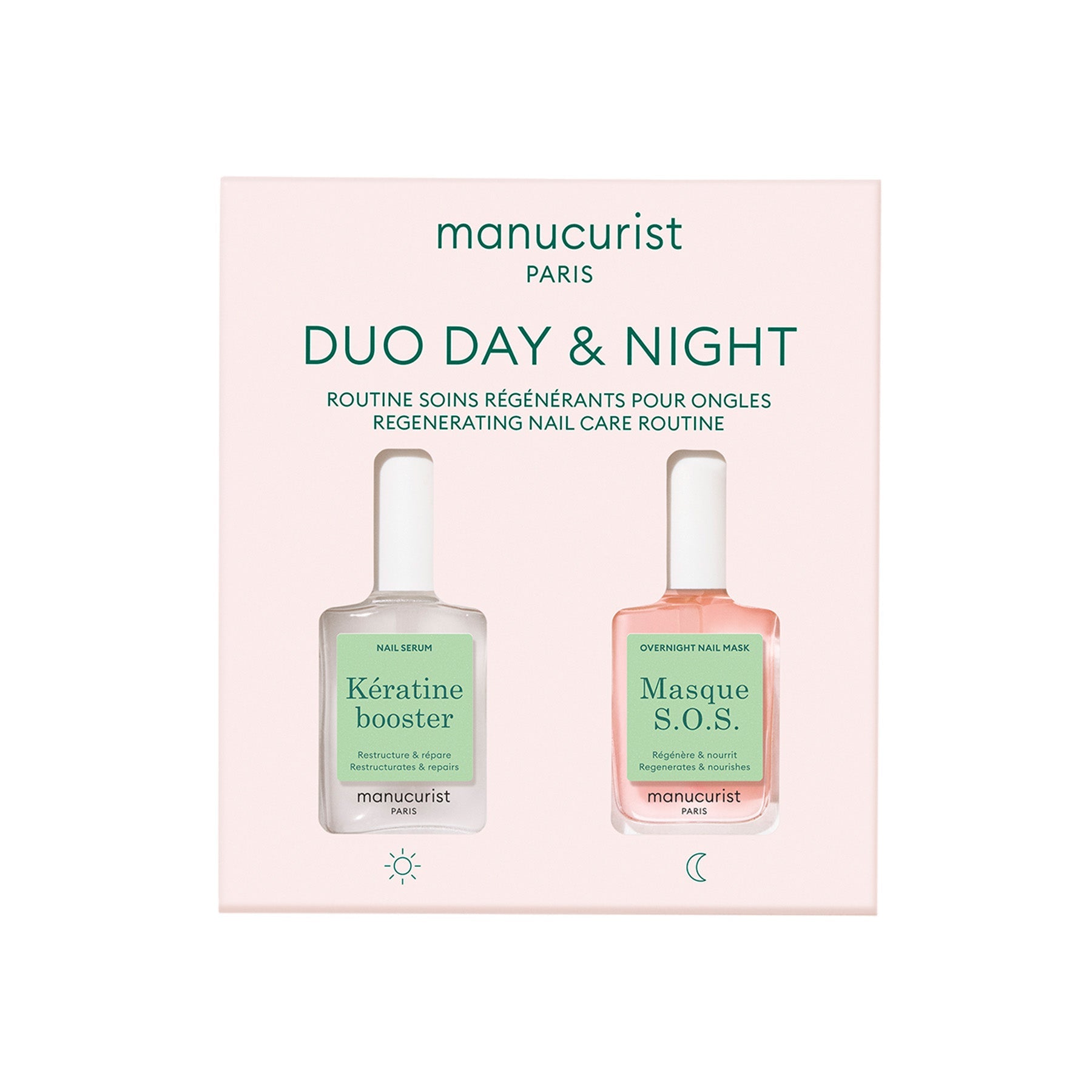 Duo Day & Night (répare et nourrit l'ongle) - Boutique We Are ParisManucurist