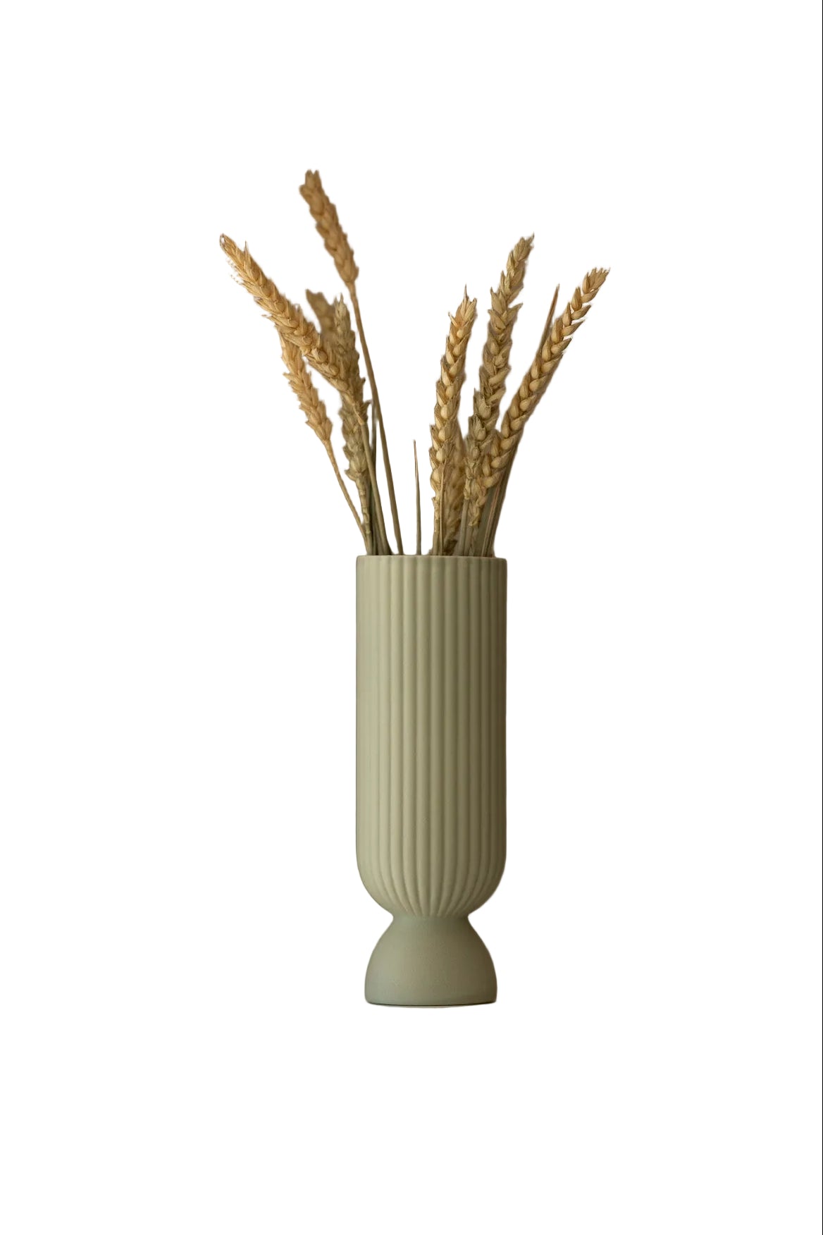 Grand bougeoir/vase en céramique Lus vert - Boutique We Are ParisOustao