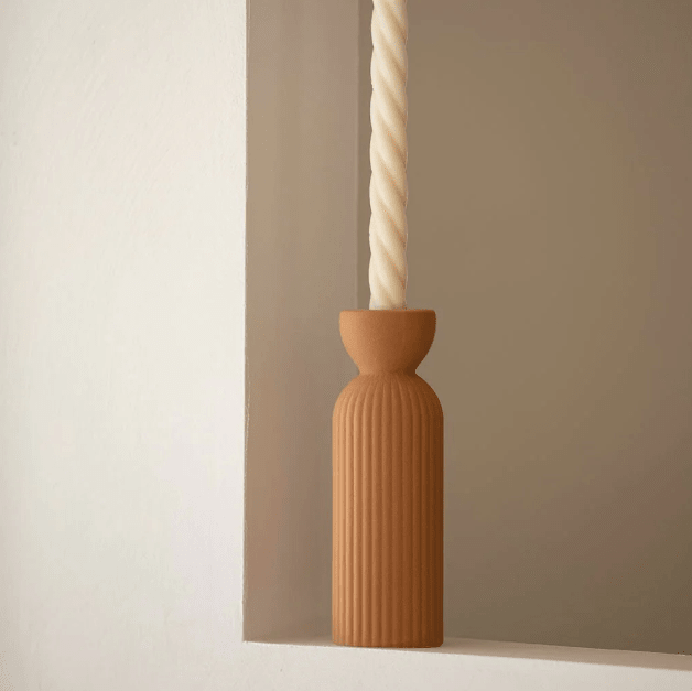 Grand bougeoir/vase Lus - terracotta - Boutique We Are ParisOustao