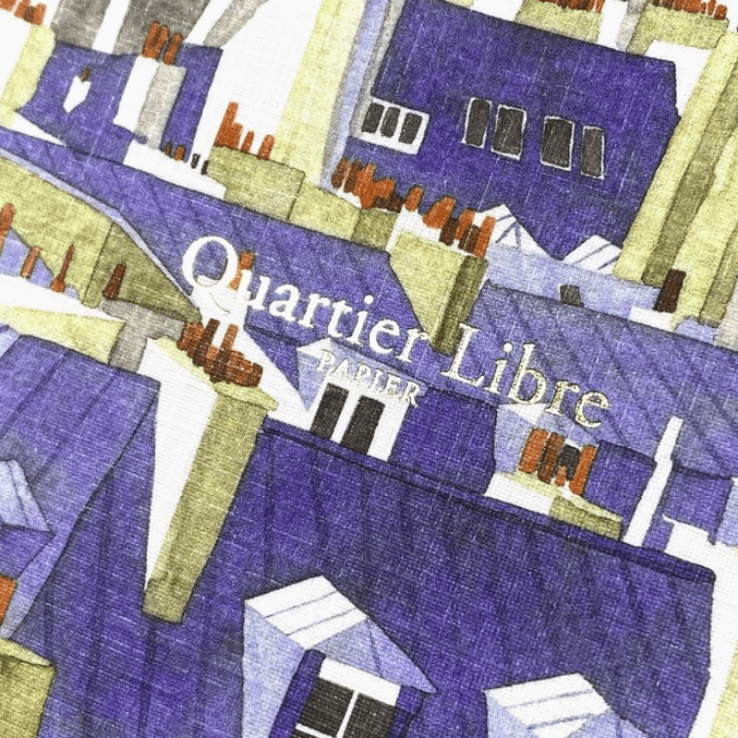 Grand carnet Toits de Paris - Boutique We Are ParisQuartier Libre Papier