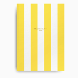 Grand carnet Transat jaune - Boutique We Are ParisQuartier Libre Papier