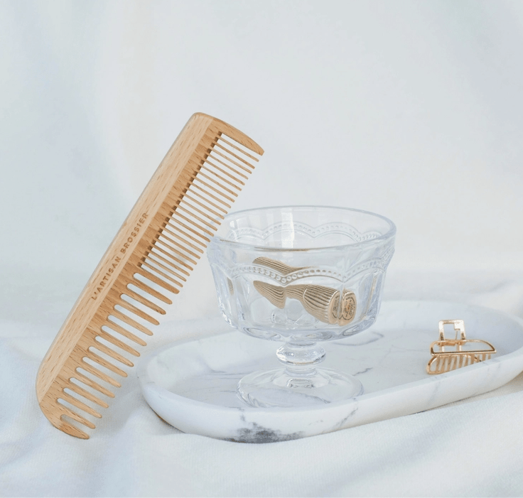 Grand peigne en bois de hêtre à dents larges - Boutique We Are ParisL'Artisan Brossier