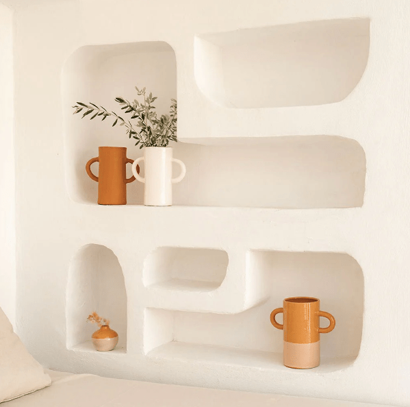 Grand vase avec anses Mediterranea - Bicolore - Boutique We Are ParisOustao