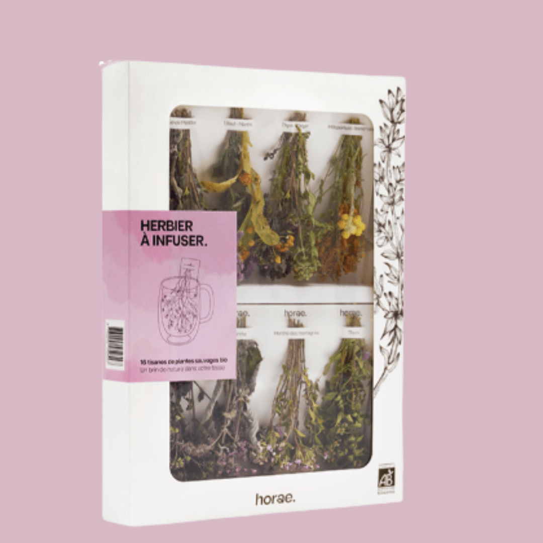 Herbier à infuser – Coffret de 16 bouquets de plantes sauvages bio - Boutique We Are ParisHoraé