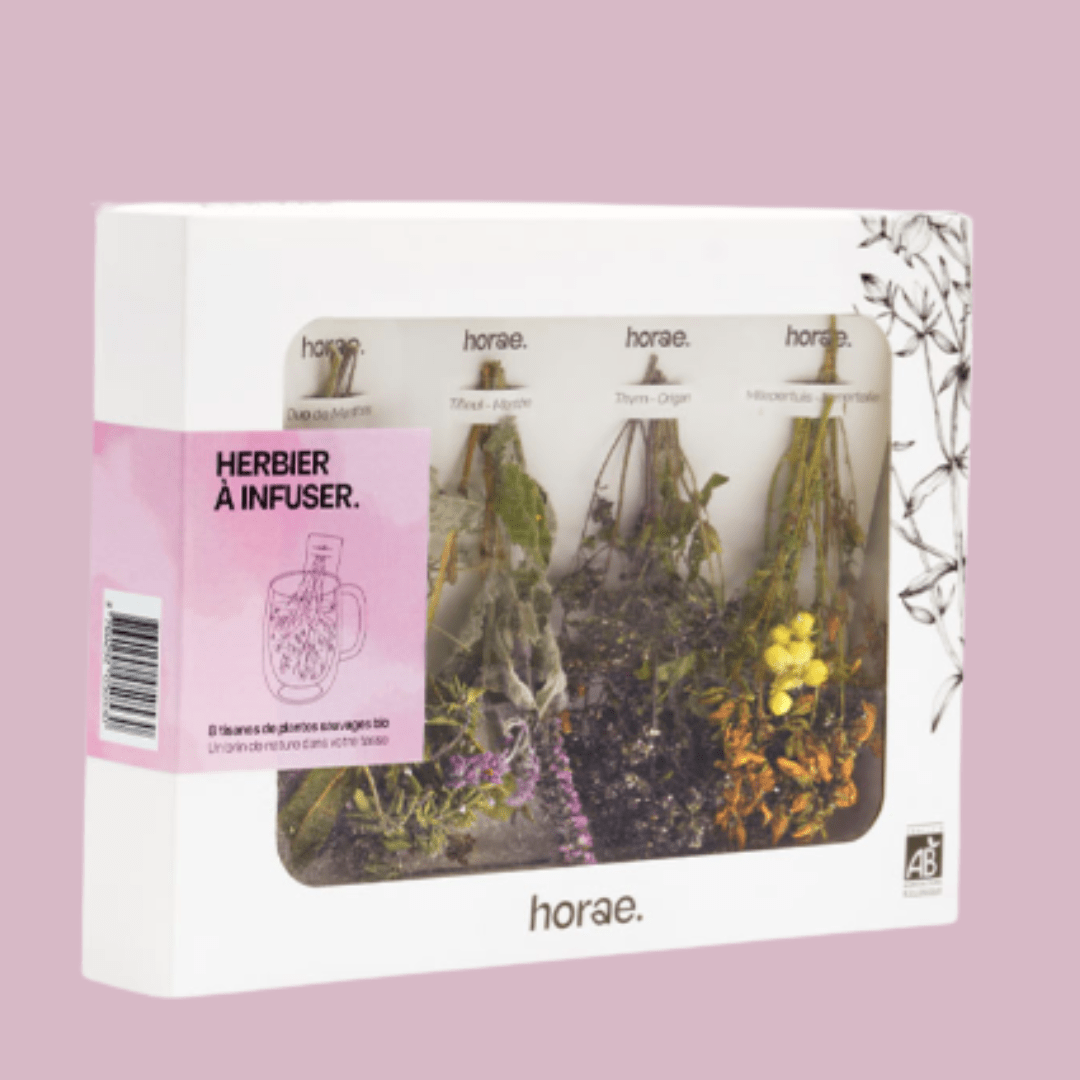 Herbier à infuser – Coffret de 8 bouquets de plantes sauvages bio - Boutique We Are ParisHoraé
